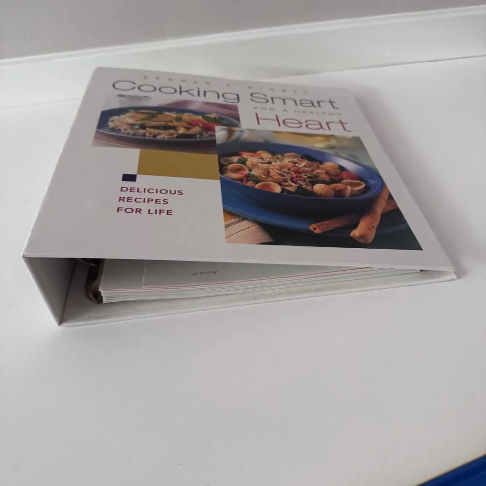 Readers Digest Cooking Smart for a Healthy Heart Binder with Recipes